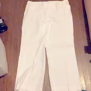 Women’s dress pants white size 18W